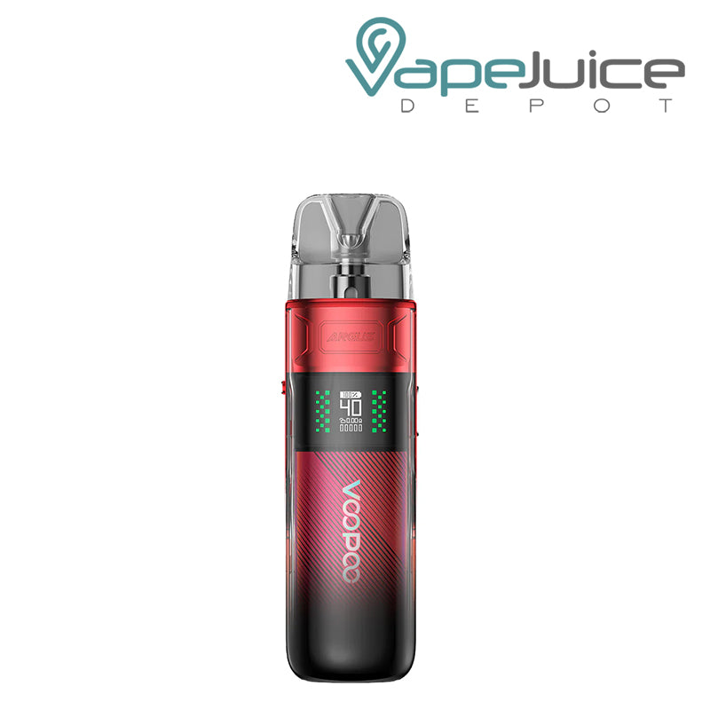 Moder Red VooPoo ARGUS E40 Pod Kit with display screen - Vape Juice Depot