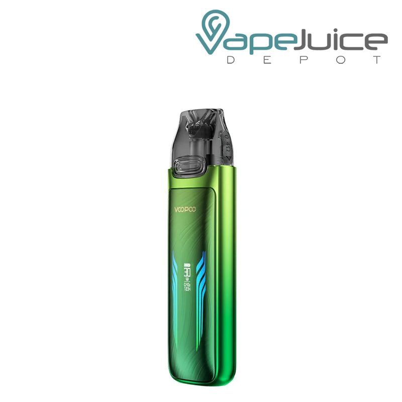 Shiny Green VooPoo VMate Max Pod System with display screen - Vape Juice Depot