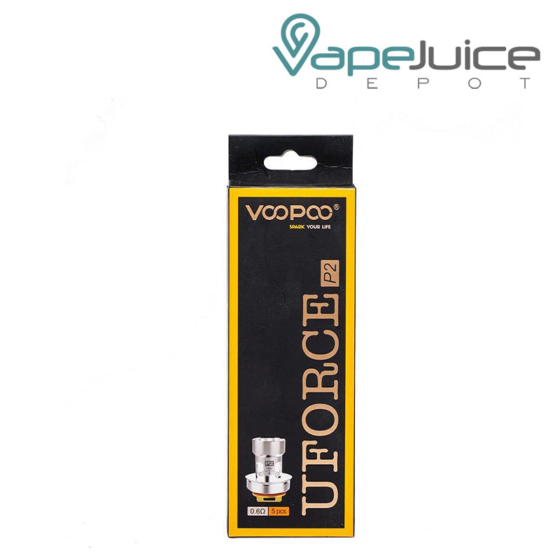 A Box of VooPoo UFORCE P2 0.6ohm Replacement Coils - Vape Juice Depot