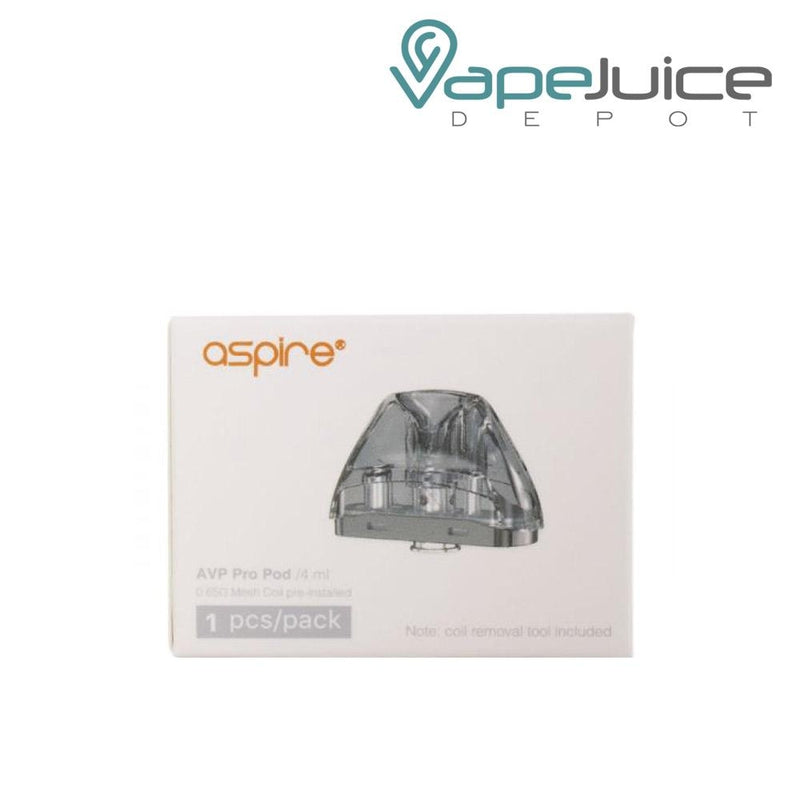 A box of Aspire AVP Pro Replacement Pod - Vape Juice Depot