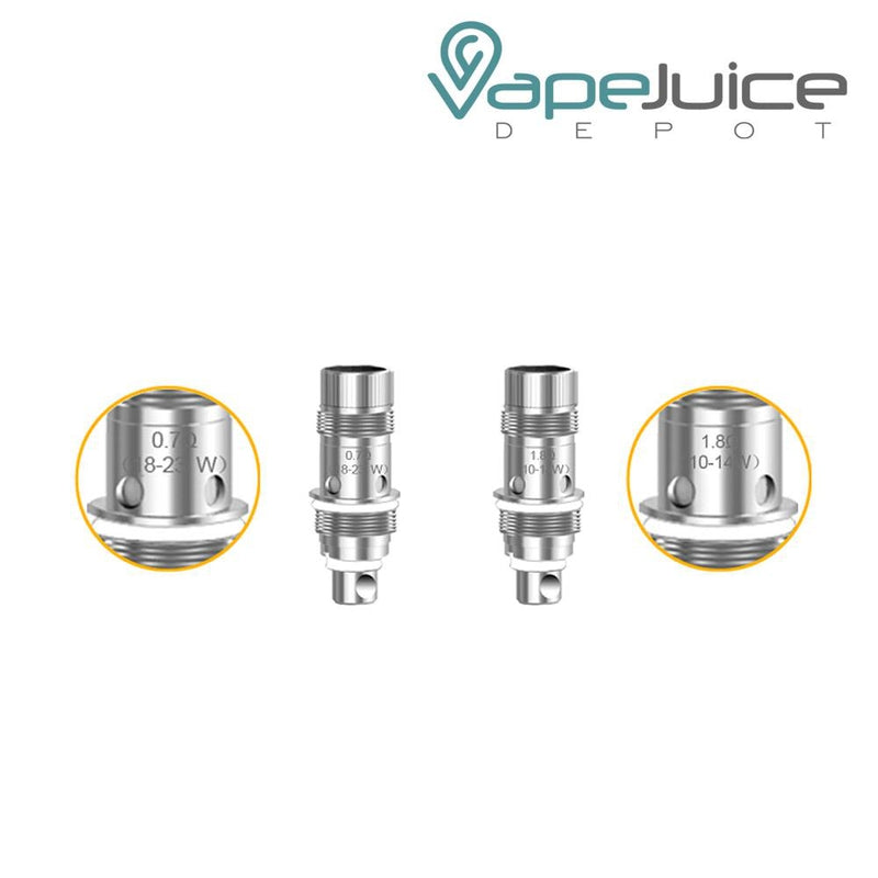 Two Aspire Nautilus 2 BVC Replacement Coils - Vape Juice Depot