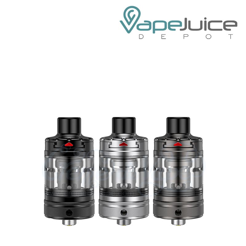 Three colors of Aspire Nautilus 3 Tank - Vape Juice Depot