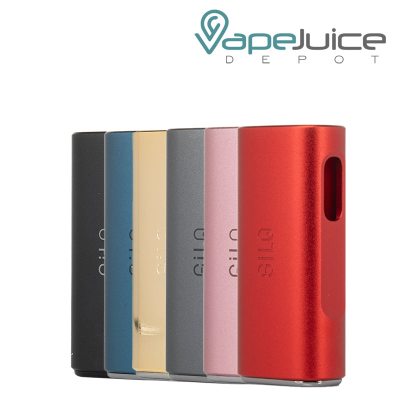 Six colors of CCELL Silo Vape Battery - Vape Juice Depot