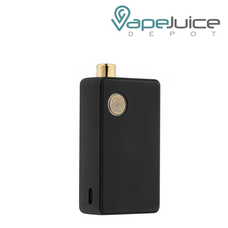 Black Dotmod DotLeaf Vaporizer Mod and its firing button- Vape Juice Depot