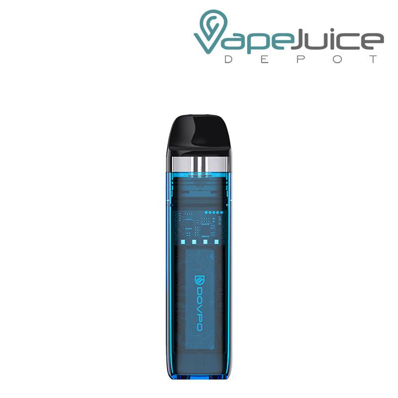 Blue Transparent Dovpo Limpid Pod Kit - Vape Juice Depot