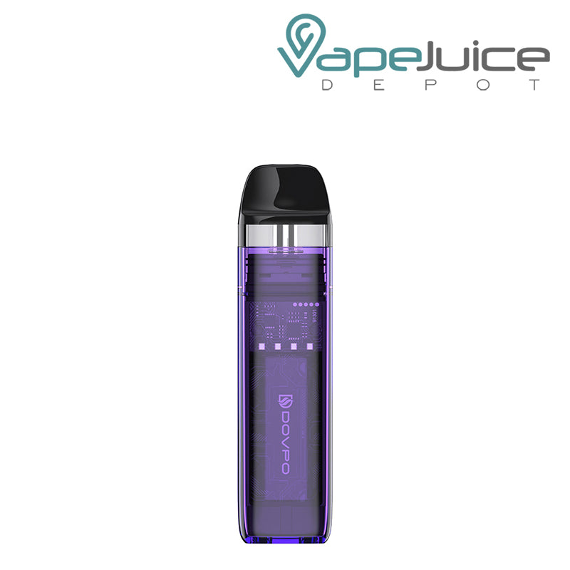 Purple Transparent Dovpo Limpid Pod Kit - Vape Juice Depot
