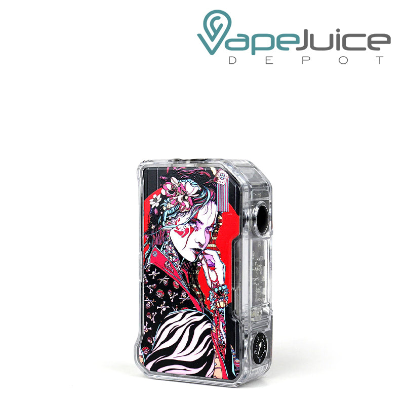 Clear Geisha Dovpo M VV II 280W Box Mod with firing button - Vape Juice Depot