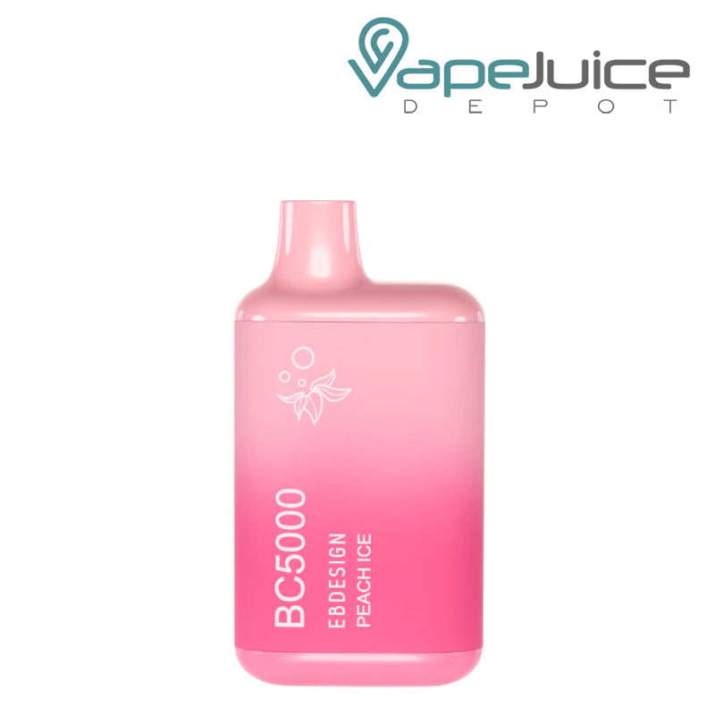 Peach Ice Ebar BC5000 4% Nicotine Disposable - Vape Juice Depot