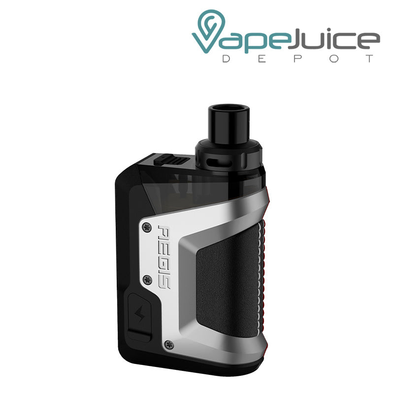 Silver GeekVape Aegis Hero Pod Kit - Vape Juice Depot