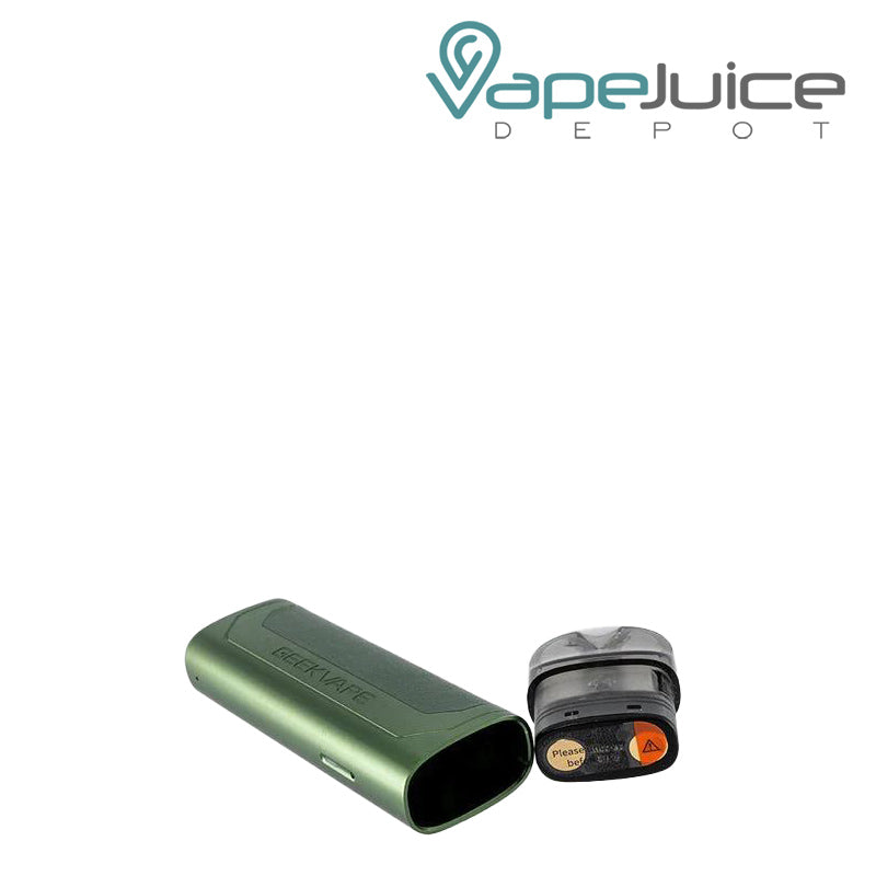 Opened Army Green GeekVape Aegis U Pod System - Vape Juice Depot