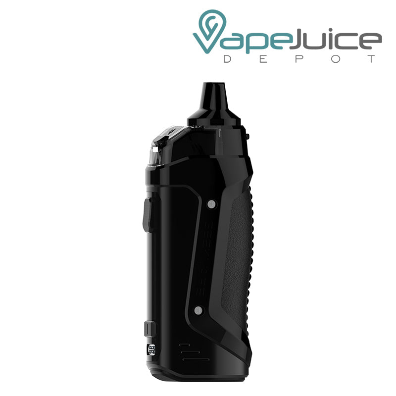 Black GeekVape B60 Aegis Boost 2 Pod Kit and side firing button - Vape Juice Depot