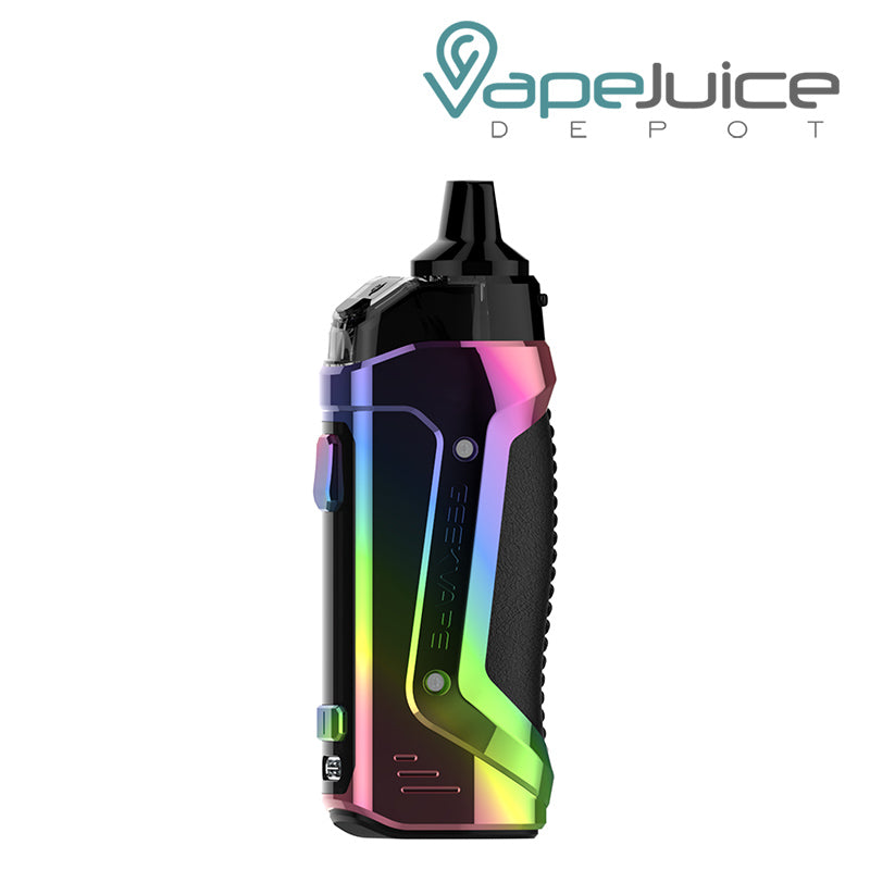 Rainbow GeekVape B60 Aegis Boost 2 Pod Kit and side firing button - Vape Juice Depot