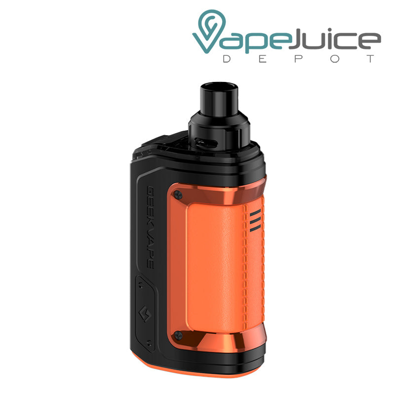 Black Orange GeekVape H45 Pod Mod Kit - Vape Juice Depot