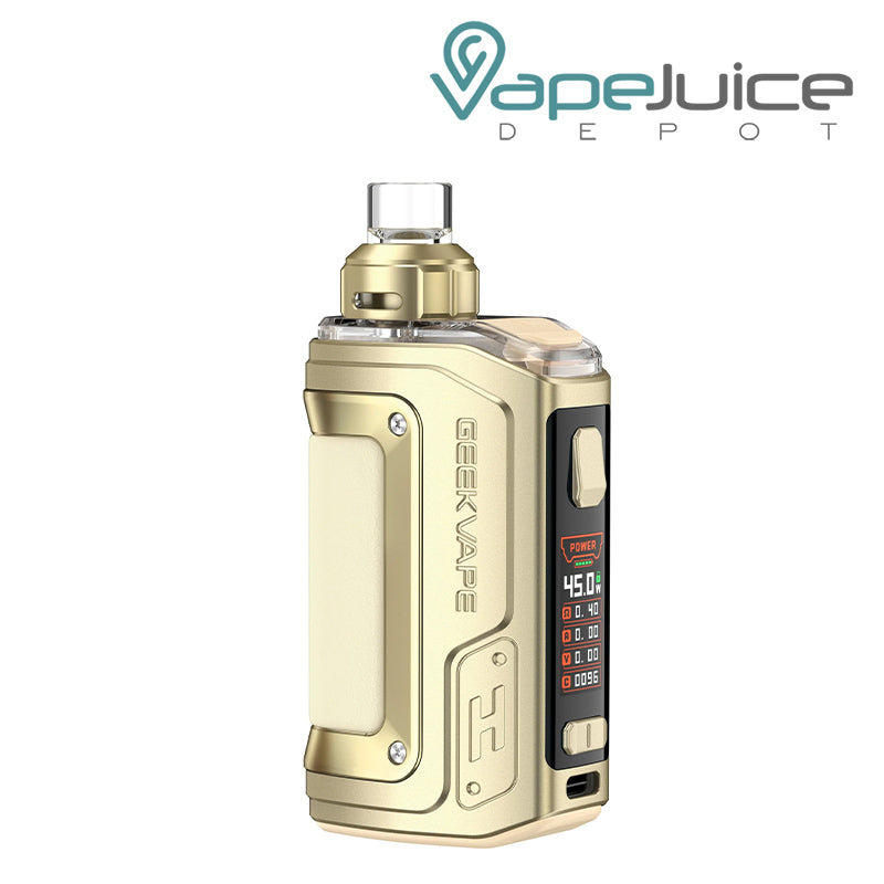 Crystal Gold GeekVape H45 Pod Mod Kit - Vape Juice Depot