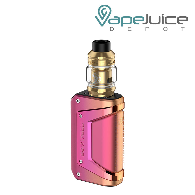 Pink Gold GeekVape L200 Aegis Legend 2 Kit with a firing button and screen - Vape Juice Depot