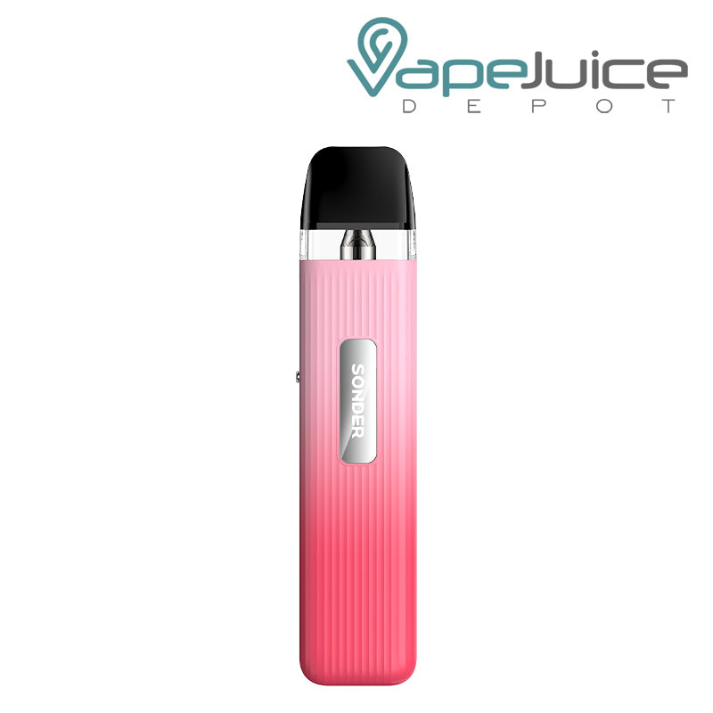 Rose Pink GeekVape Sonder Q Pod Kit with a side button - Vape Juice Depot