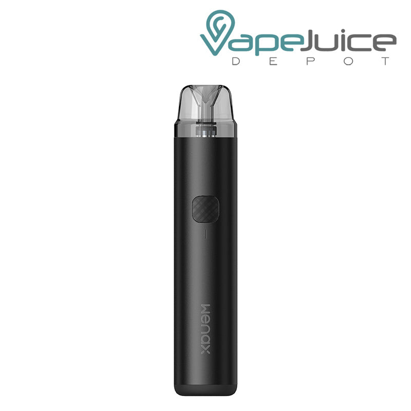 Black GeekVape Wenax H1 Pod System with a firing button - Vape Juice Depot