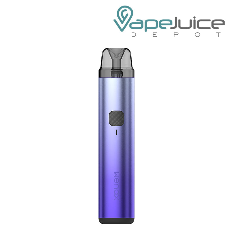 Lavender GeekVape Wenax H1 Pod System with a firing button - Vape Juice Depot