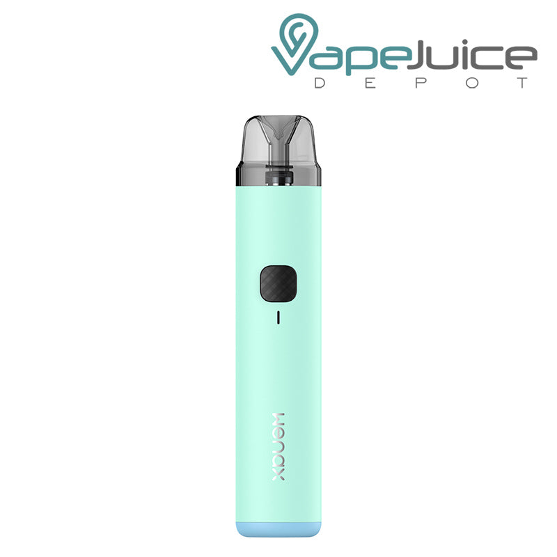 Mint Green GeekVape Wenax H1 Pod System with a firing button - Vape Juice Depot