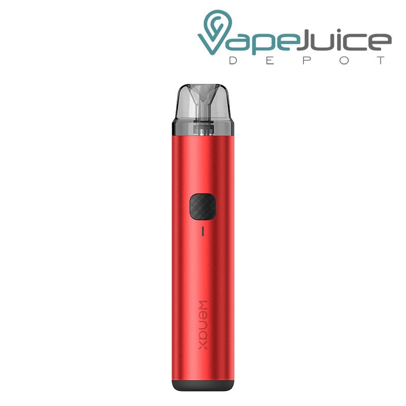Red GeekVape Wenax H1 Pod System with a firing button - Vape Juice Depot