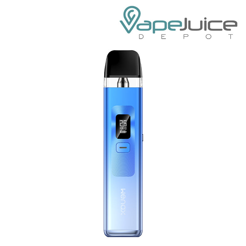 Cobalt Blue GeekVape Wenax Q Pod Kit with display screen - Vape Juice Depot