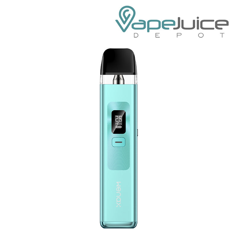 Turquoise Green GeekVape Wenax Q Pod Kit with display screen - Vape Juice Depot