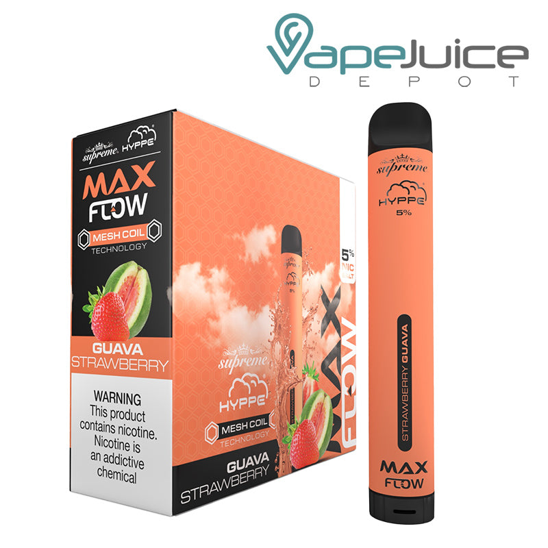 Strawberry Guava HYPPE Max Flow Disposable Vape - Vape Juice Depot