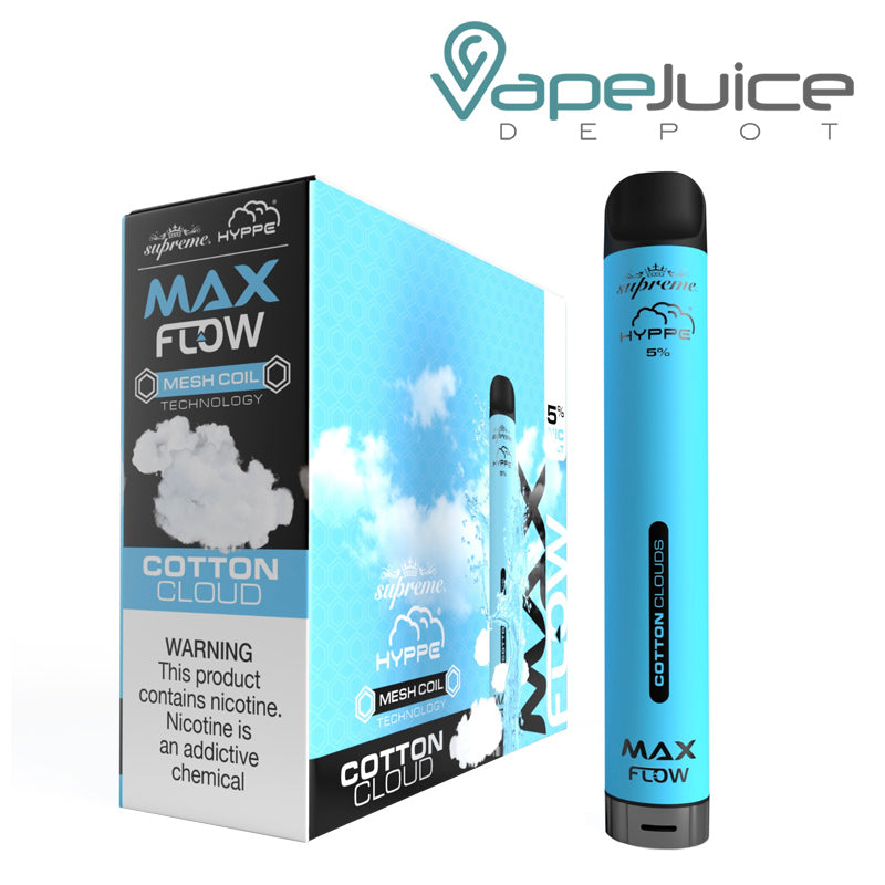 HYPPE-Max-Flow-Disposable-Vape-Cotton-Cl