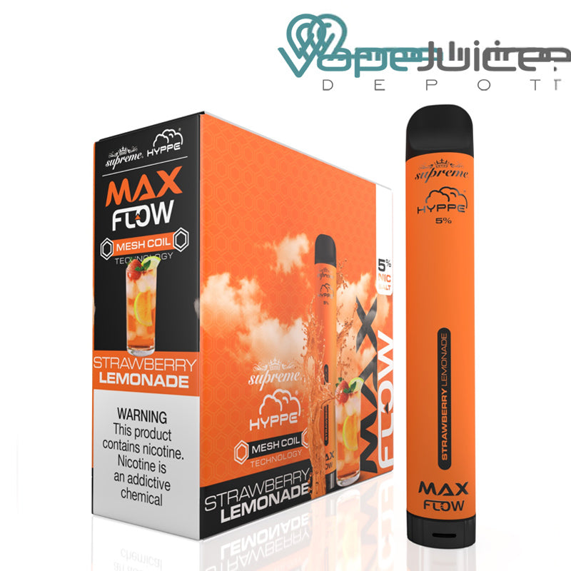 Strawberry Lemonade HYPPE Max Flow Disposable Vape - Vape Juice Depot