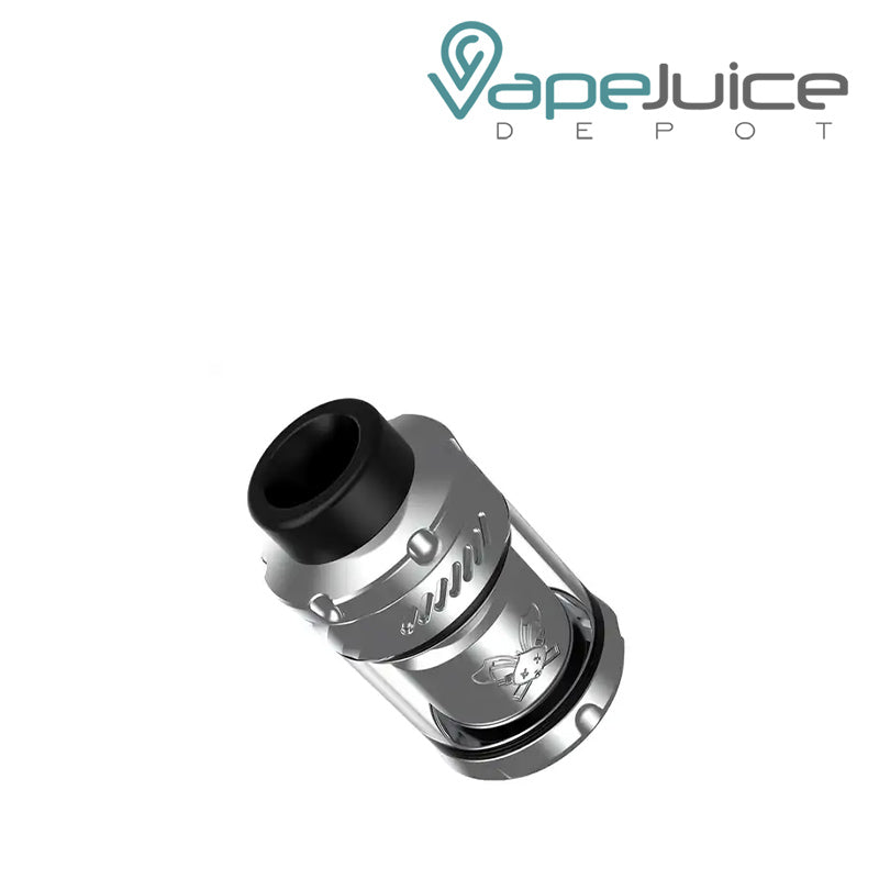 Top view of of Stainless Steel Hellvape Dead Rabbit 3 RTA - Vape Juice Depot