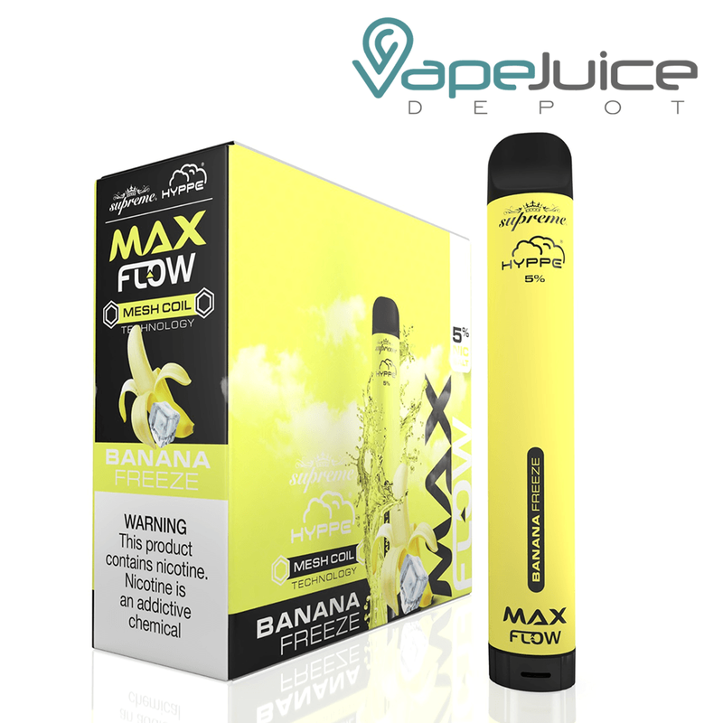 Banana Freeze HYPPE Max Flow Disposable Vape - Vape Juice Depot