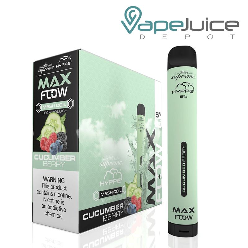 Cucumber Berry HYPPE Max Flow Disposable Vape - Vape Juice Depot