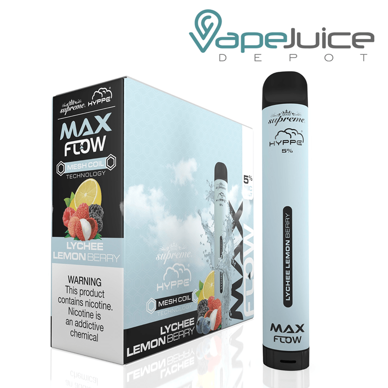 Lychee Lemon Berry HYPPE Max Flow Disposable Vape - Vape Juice Depot