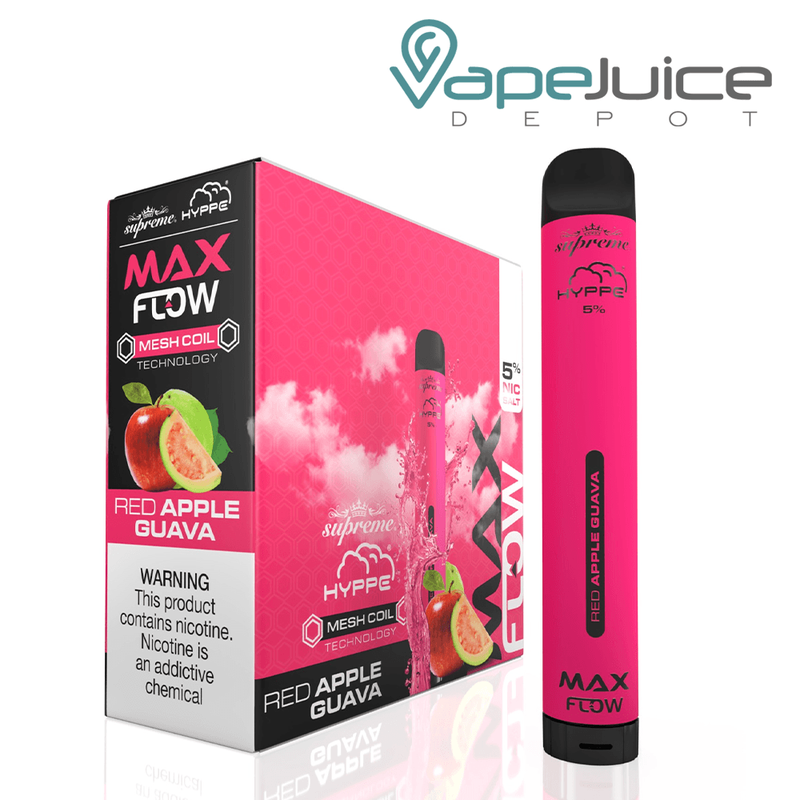 Red Apple Guava HYPPE Max Flow Disposable Vape - Vape Juice Depot
