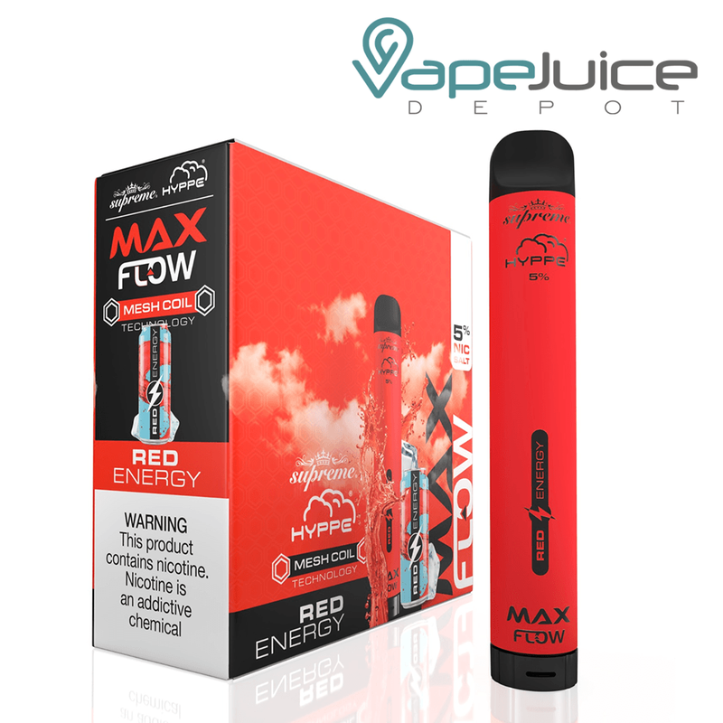 Red Energy HYPPE Max Flow Disposable Vape - Vape Juice Depot