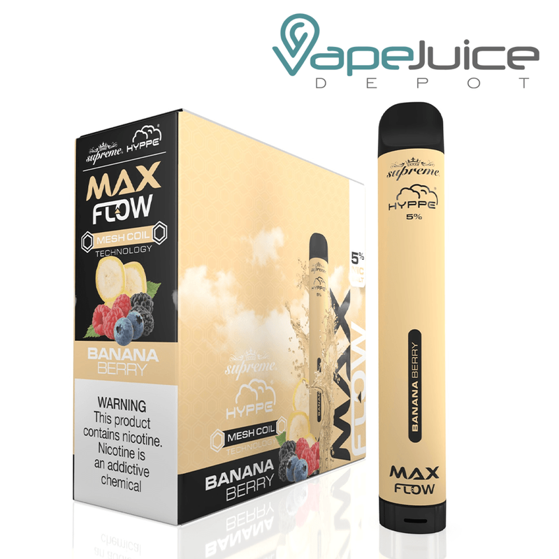 Banana Berry HYPPE Max Flow Disposable Vape - Vape Juice Depot