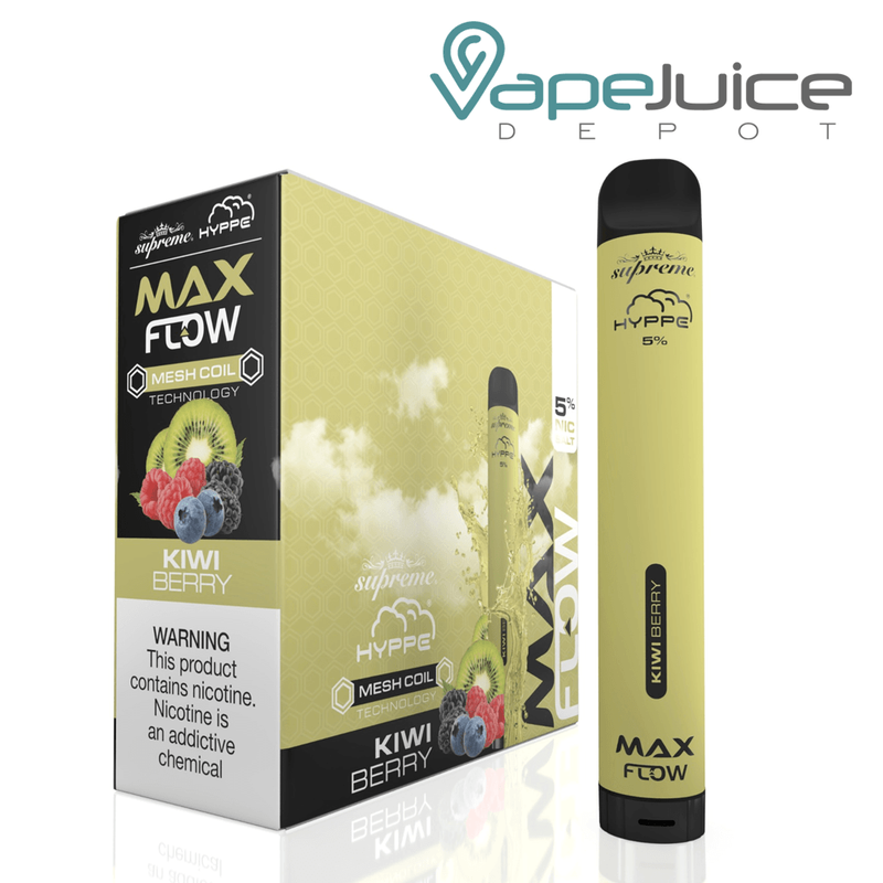Kiwi Berry HYPPE Max Flow Disposable Vape - Vape Juice Depot