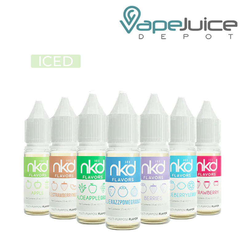 ICED Multi-Purpose Flavors BUNDLE NKD - Vape Juice Depot