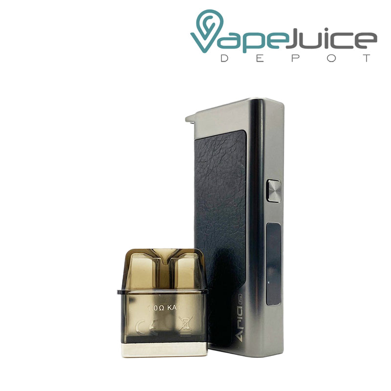 IJOY Aria Pro Pod and a Black Dragon Kit with a firing button next to it - Vape Juice Depot