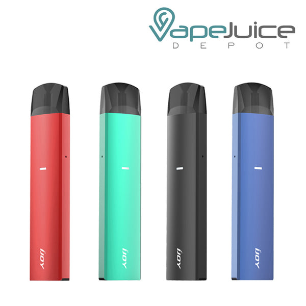 Four colors of IJOY Luna 2 Pod Kit - Vape Juice Depot