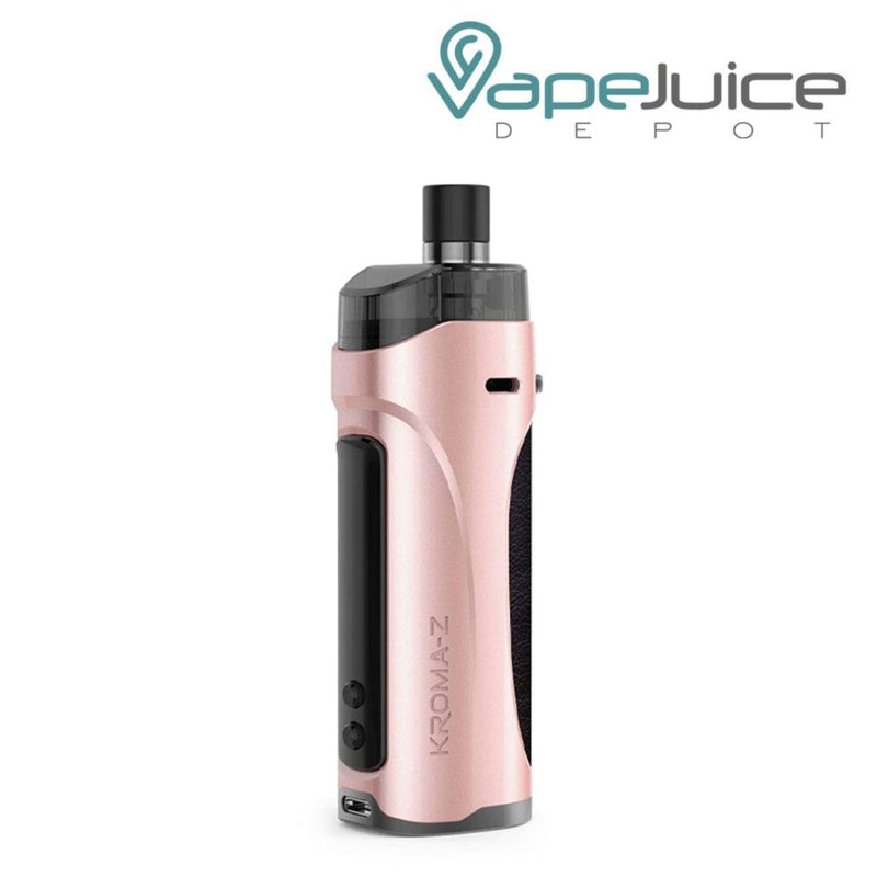 Pink Innokin Kroma-Z Pod Mod System with display screen and two adjustment buttons - Vape Juice Depot