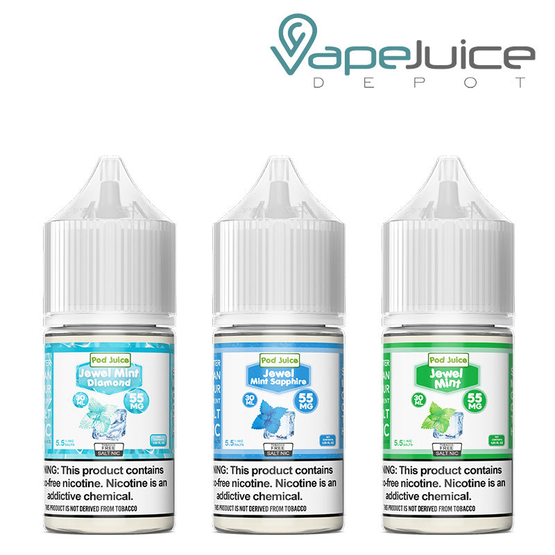 A Jewel Mint TFN Line BUNDLE Pod Juice 3x30ml - Vape Juice Depot