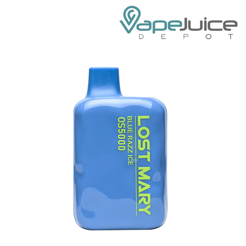 Blue Razz Ice LOST MARY OS5000 Disposable Vape - Vape Juice Depot