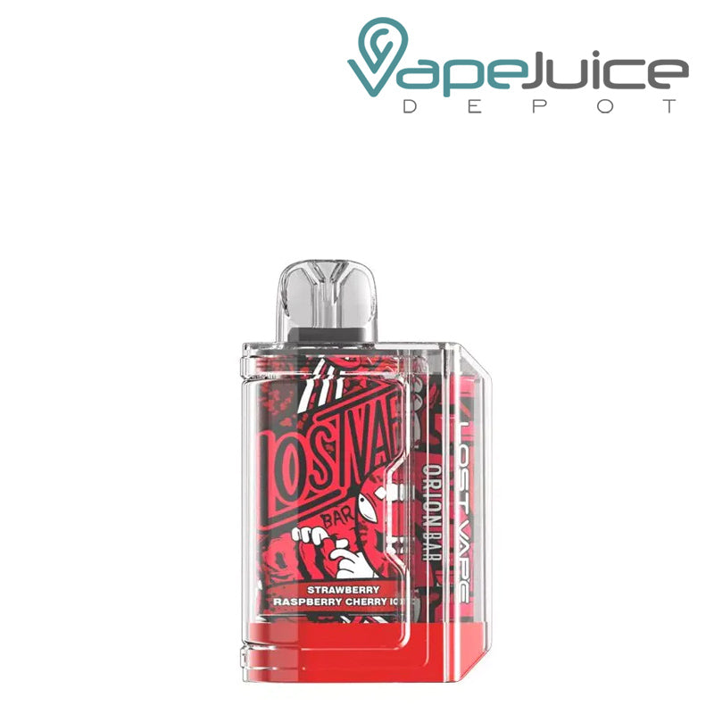 Strawberry Raspberry Cherry Ice Lost Vape Orion Bar 7500 Disposable - Vape Juice Depot