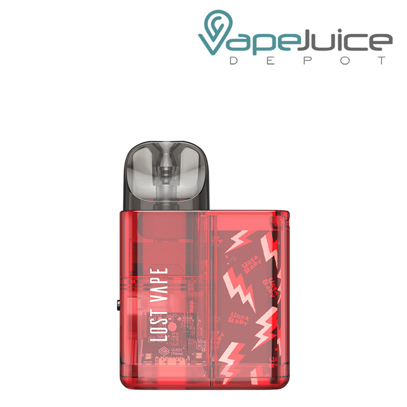 Red Clear Lost Vape Ursa Baby Pod System - Vape Juice Depot