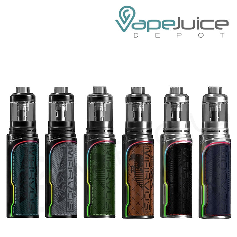 6 colors of MARVOS X 100W Kit FreeMax - Vape Juice Depot