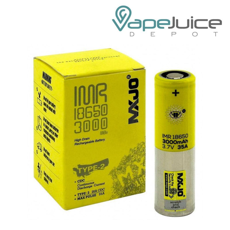 MXJO 18650 - 3000mAh MAX35A - Vape Juice Depot