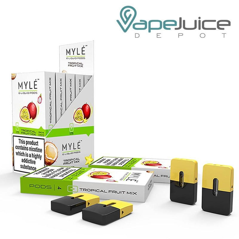 MYLE Tropical Fruit Mix Pods - Vape Juice Depot