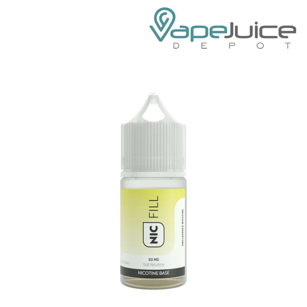 A bottle of Nic Fill Nicotine Base Salt 10-Pack - Vape Juice Depot