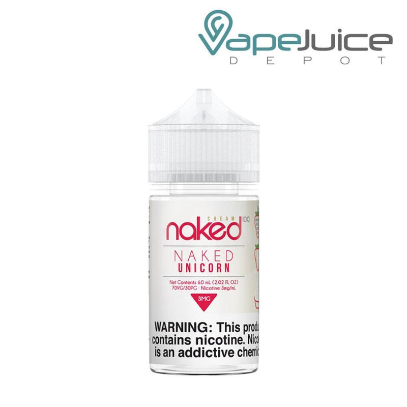Naked 100 Cream Naked Unicorn eLiquid 60ml - VapeJuiceDepot